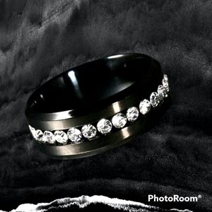 Unisex stainless steel ring